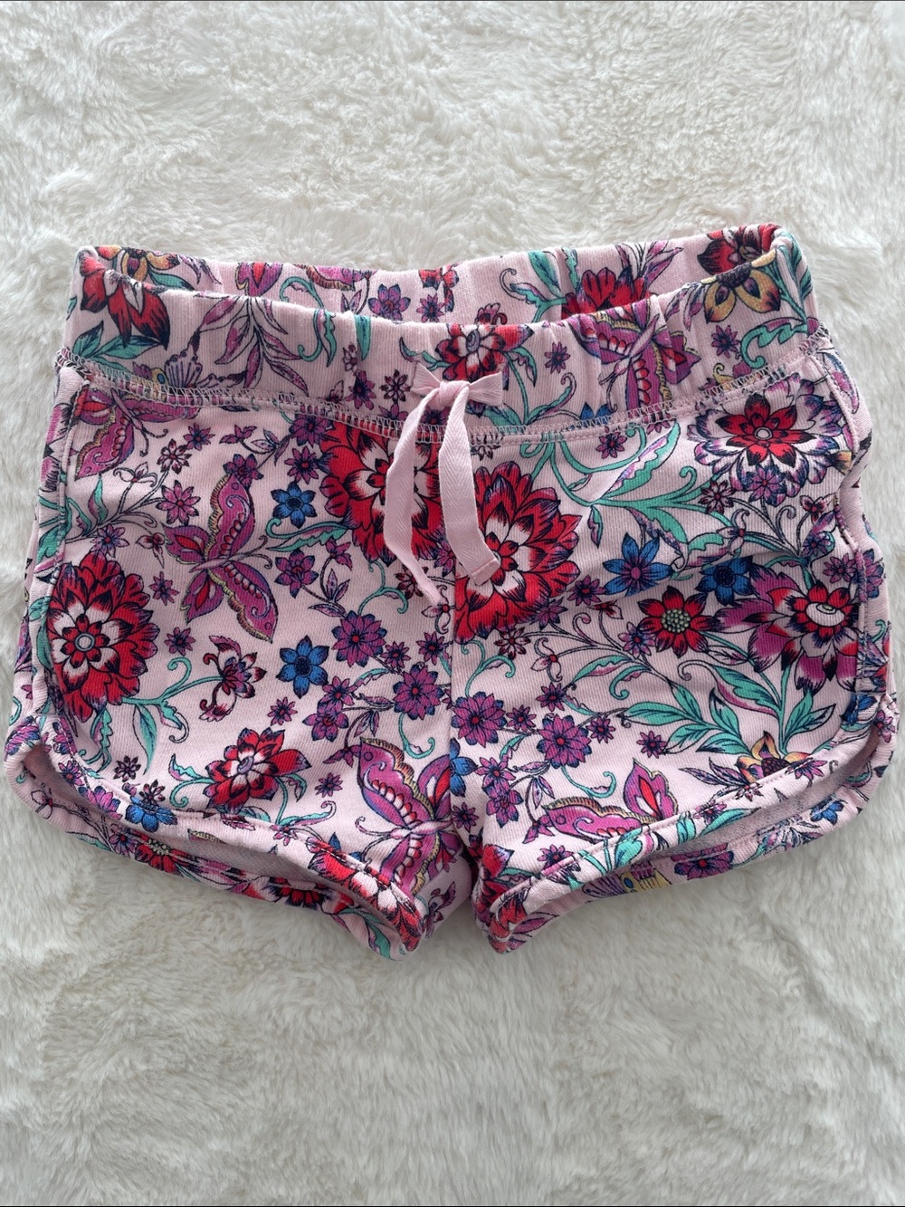 SALE! Baby GAP Floral Pink Girls' Pull-On Shorts Size 4